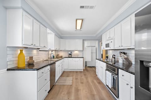 Another angle of the kitchen