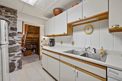 Fully equipped kitchen with bright cabinetry, modern appliances, and everything you need to prepare home-cooked meals.