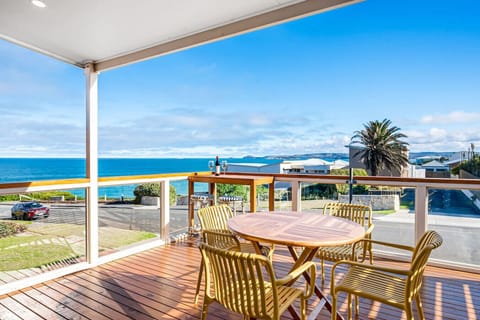 Wake to the sound of waves and enjoy breakfast on the balcony with the sea as your backdrop.