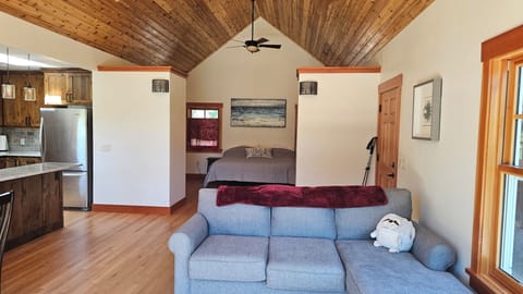 Living room with chaise lounge