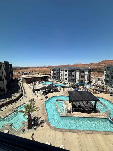 View of the resort from dinning and living room windows