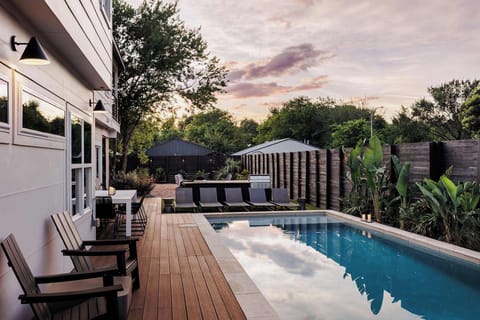Shared Outdoor Area | Pool | Outdoor Dining | Lounge Seating | First Floor