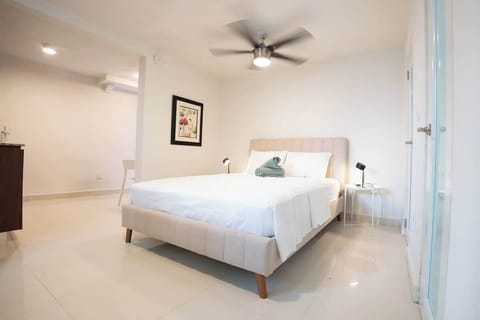 A peaceful retreat to recharge after a day by the beach.