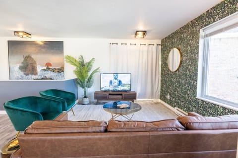 Comfortable living room to gather and make memories