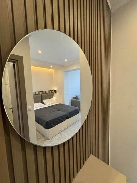 Junior Suite, Balcony, Sea View | Desk, laptop workspace, blackout drapes, iron/ironing board