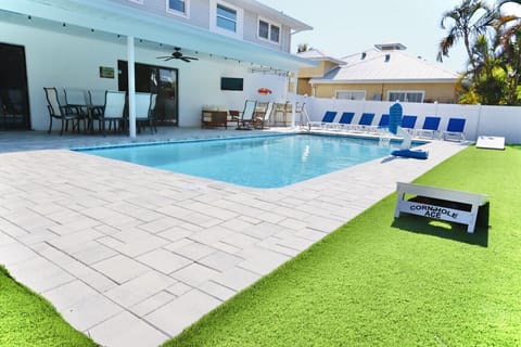 Pool and lounge area