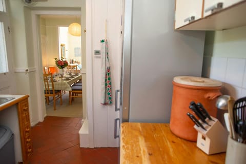 Kitchen leading into the dining room