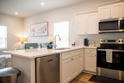 Full kitchen loaded with everything you need to prepare meals