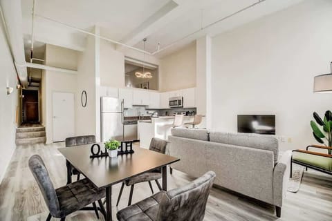 Living Room and Dining Area