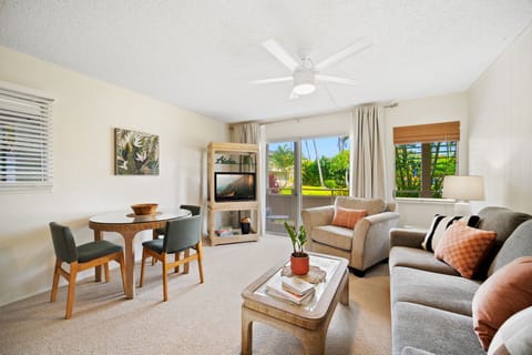 Living Area with Patio Access