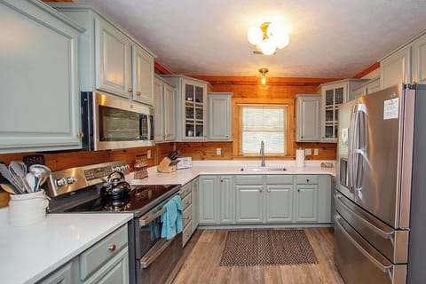 You'll love cooking in the bright and airy kitchen!