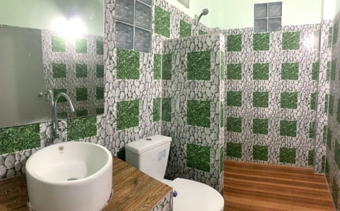 Twin Room | Bathroom | Shower, towels