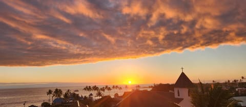Sunset lanai views every night!