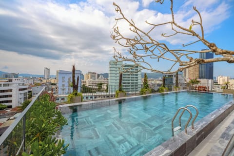 Rooftop pool