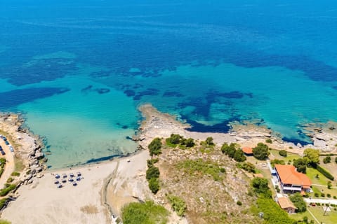 Family House, 2 Bedrooms, Balcony (To Pournari Beachside Garden House) | Beach