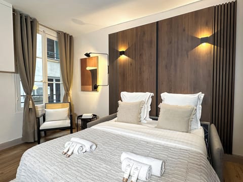 Superior Apartment | Living area | 80-cm Smart TV with digital channels