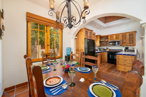 Kitchen and Dining Room 
4 seatters table /AC
