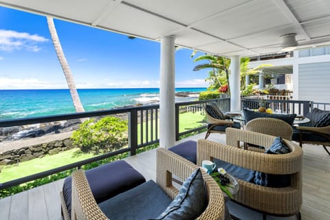 This 2,415-square-foot, two-story retreat delivers uninterrupted Pacific views