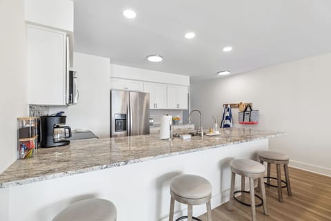 Kitchen view from hallway