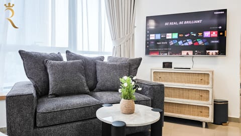 Relax in our thoughtfully designed studio living area, where modern comfort, stylish décor, and a welcoming atmosphere create the perfect place to unwind.