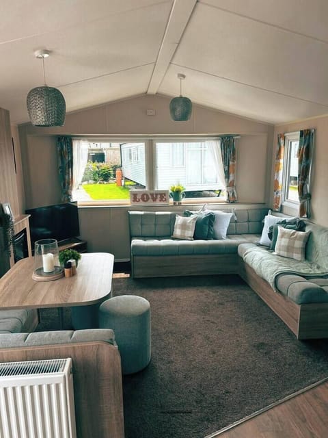 Front room with double sofa bed
