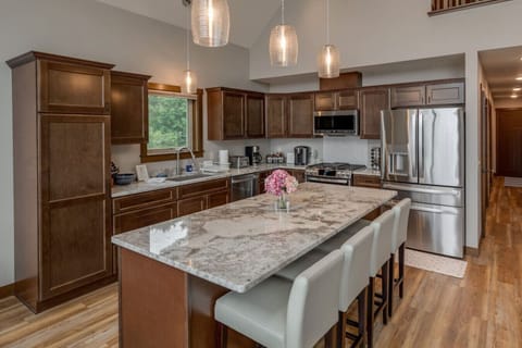 Fully Stocked Gourmet Kitchen for all your cooking needs