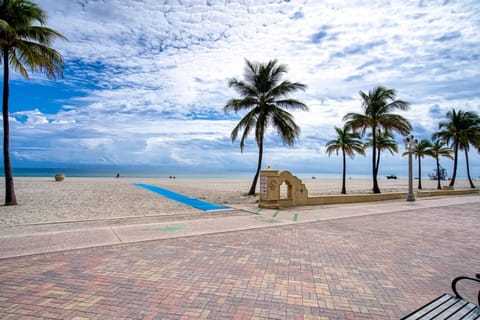 On the beach, beach towels
