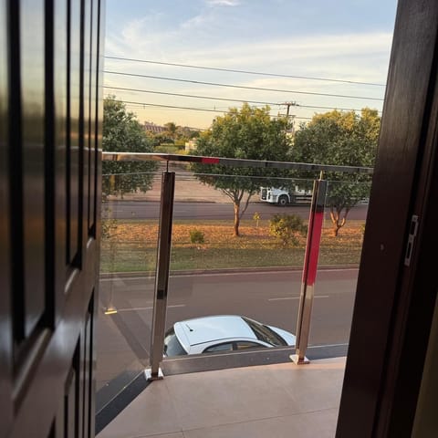 Basic Triple Room, Lanai, Courtyard View | Desk, laptop workspace