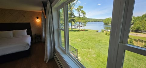 Let the lake be your backdrop, all day long.