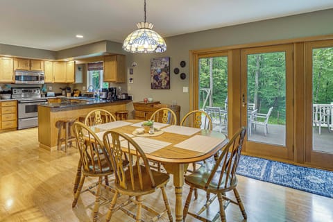 Interior | Open Floor Plan | Free WiFi | 2-Story Home | Central Heating & A/C