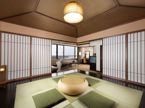 Classic Suite, Multiple Beds (Japanese Western Style) | In-room safe, iron/ironing board, free WiFi, bed sheets