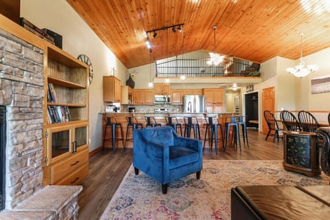 Open Kitchen and plenty of seating for late-night group hangouts.