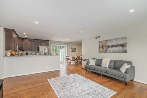 Spacious living room. 