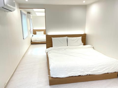 Classic Quadruple Room, Multiple Beds (Self Check-in) | Soundproofing, iron/ironing board, free WiFi