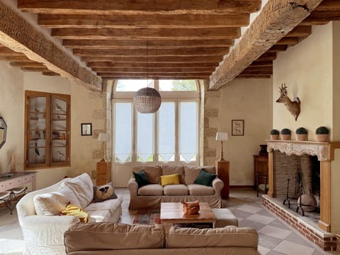 Living room, Orangery, Domaine du Château de Beaulieu, Gers