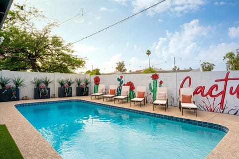 Endless outdoor entertainment, from a refreshing swim to a competitive game.