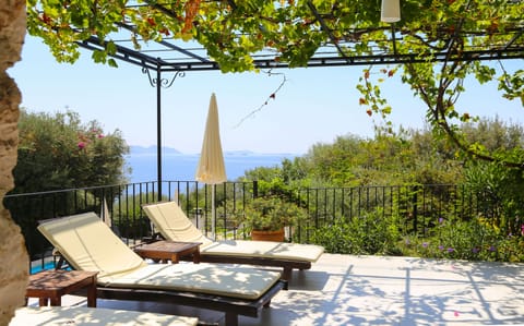 Villa, Balcony, Sea View | Terrace/patio