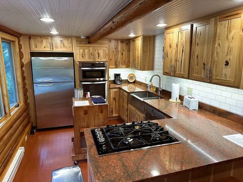 Beautiful renovated kitchen.