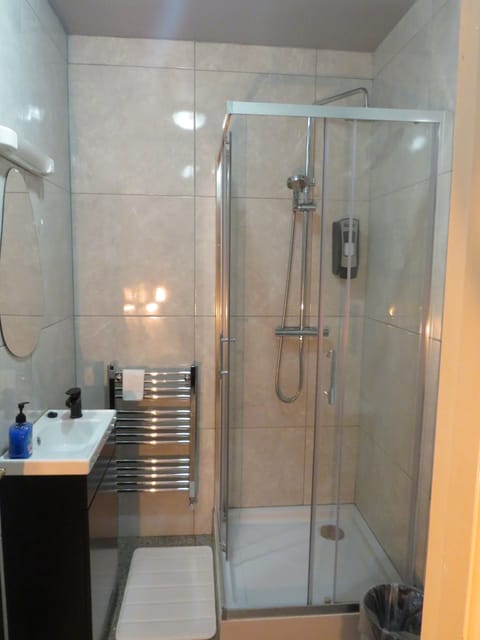 Basic Double or Twin Room | Bathroom | Shower, free toiletries, hair dryer, towels