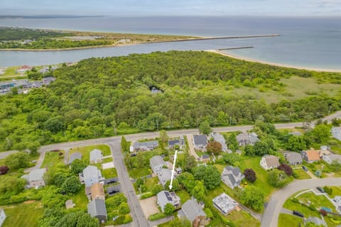 View of the house to the beach