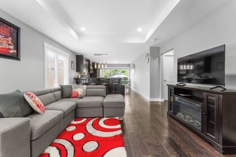 Living Room open concept leading outdoor to the patio