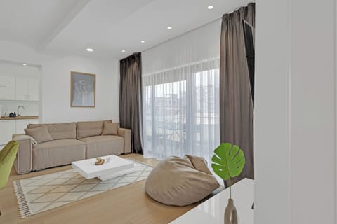 The Velvet | Living area | 50-inch LED TV with satellite channels