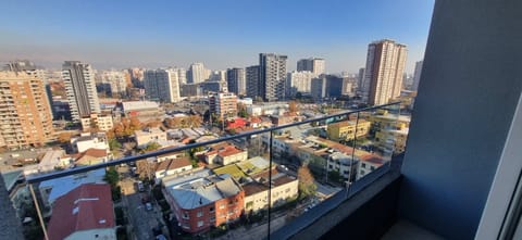 Enjoy breathtaking city views from your private balcony, perfect for relaxing with a morning coffee or evening drink.