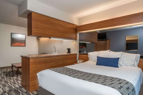 Studio Suite, 1 Queen Bed, Non Smoking | In-room safe, desk, blackout drapes, free cribs/infant beds