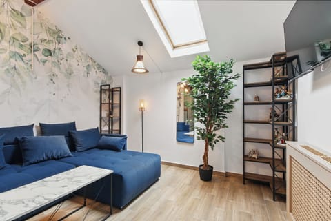 Petru Maior Apartment #4 | Living area | 43-inch LED TV with satellite channels