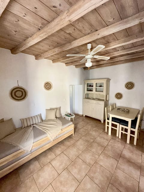 Nesa Paros | Living area | 24-inch flat-screen TV with cable channels