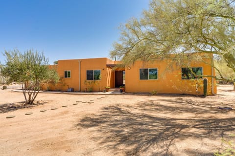 You'll have the whole house and almost an acre to yourself. 