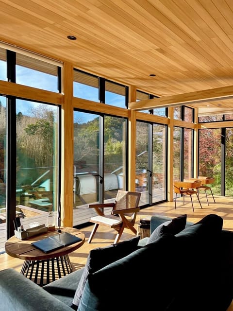 Luxury Villa, River View | Living area | Flat-screen TV