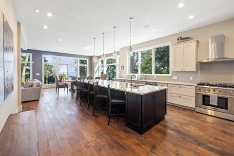 A dream kitchen island built for style, space, and connection.
