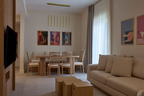 living room-dining table